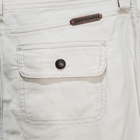 Abercrombie and Fitch Cream White Bootcut Flare Jeans size 0 - Picture 11 of 12